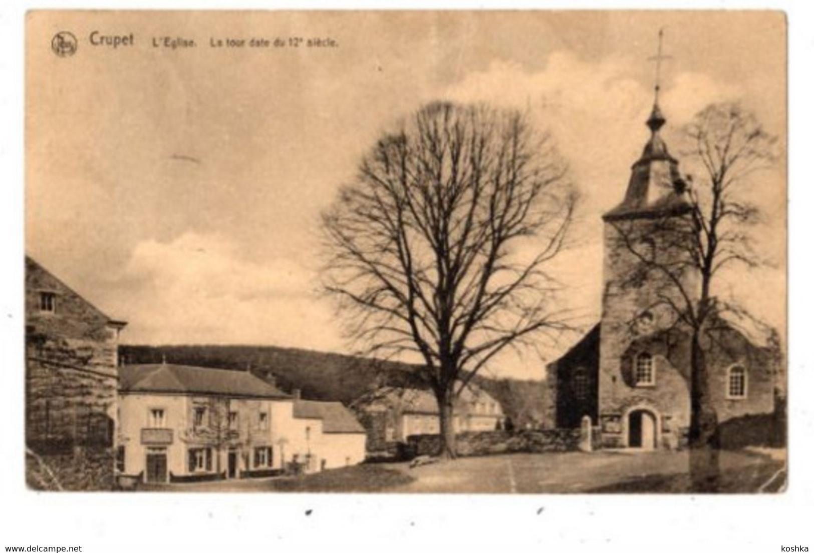 CRUPET - L' église - Envoyée En 1923 - édition Thill - Assesse