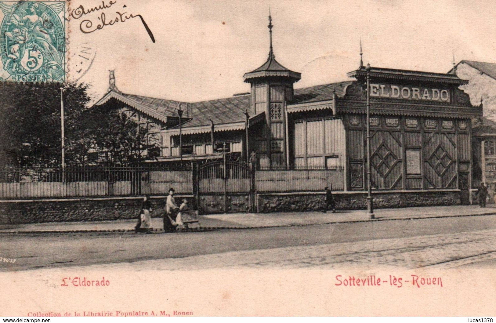 76 / SOTTEVILLE LES ROUEN / L ELDORADO / JOLIE PRECURSEUR ANIMEE - Sotteville Les Rouen