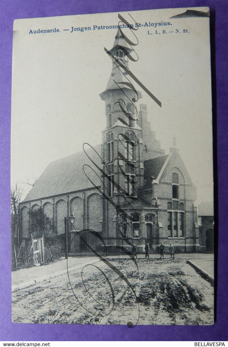 Oudenaarde Jongen Patroonschap Sint. Aloysius L.L.B. N°22_1908 - Oudenaarde