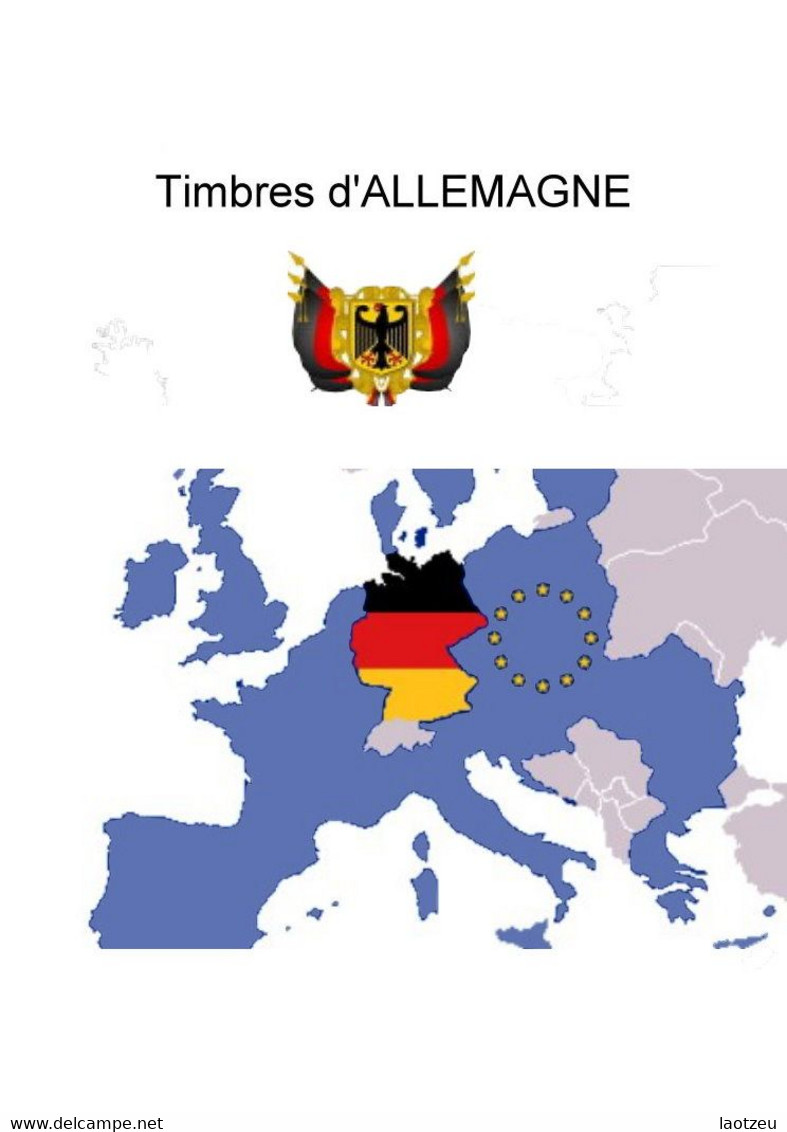 Allemagne - 2 Feuilles D'album. Garde  + 1949/52 - Zonder Classificatie