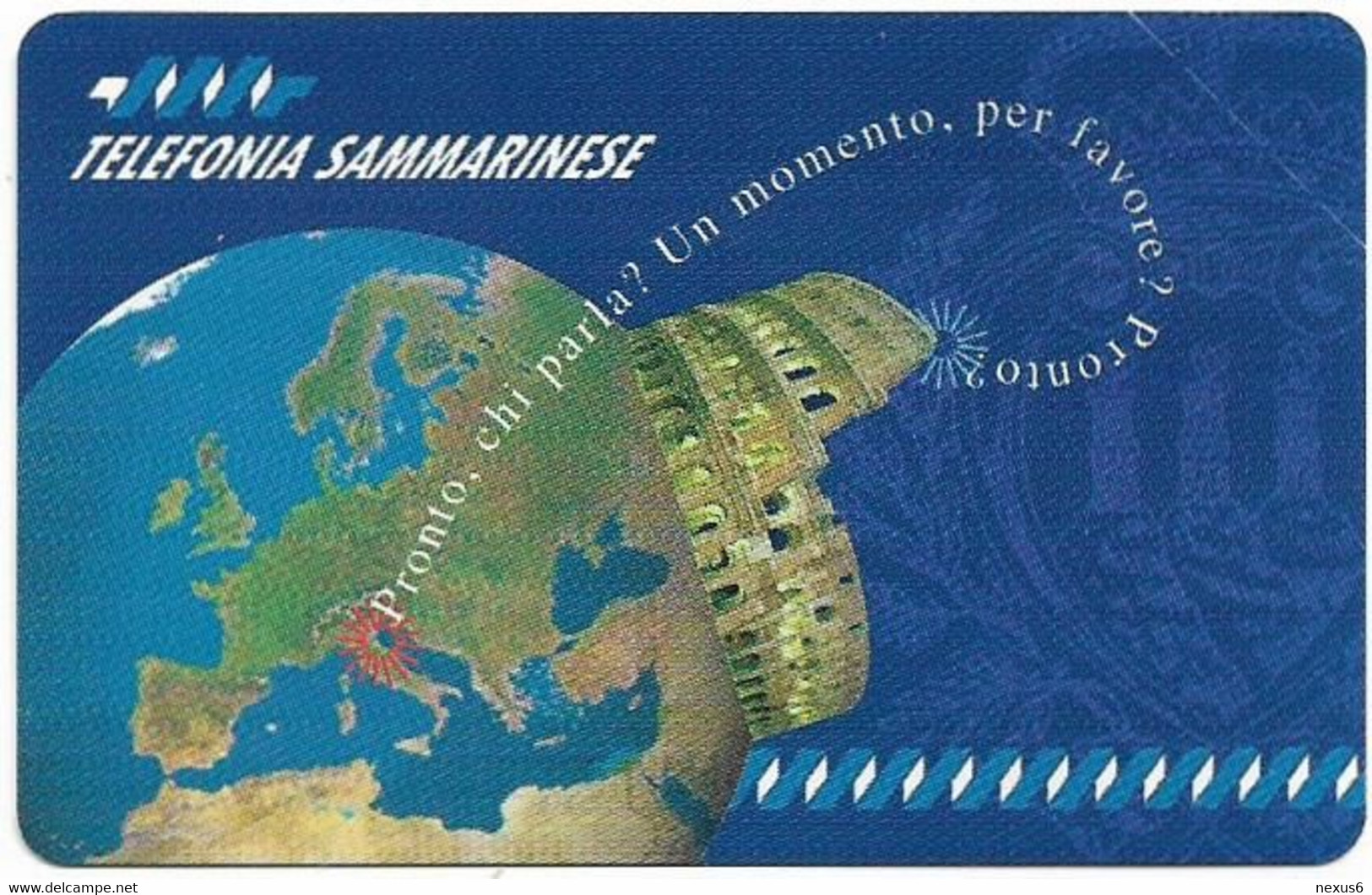 San Marino (URMET) - RSM-015 - Pronto, Chi Parla - Rome - 04.1997, 2.000L, 40.000ex, Mint - San Marino