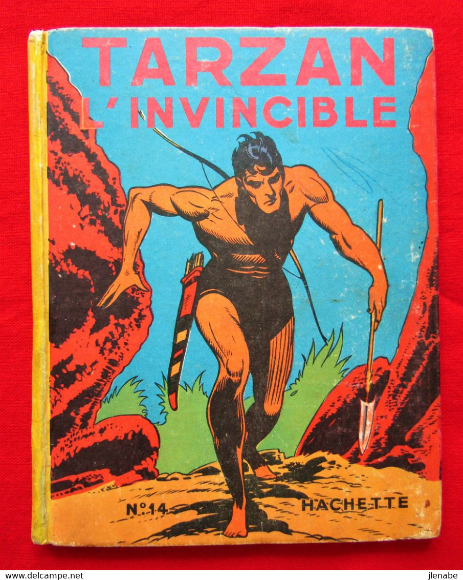 TARZAN L'INVINCIBLE Edition Originale De 1949 Par HOGARTH - Tarzan