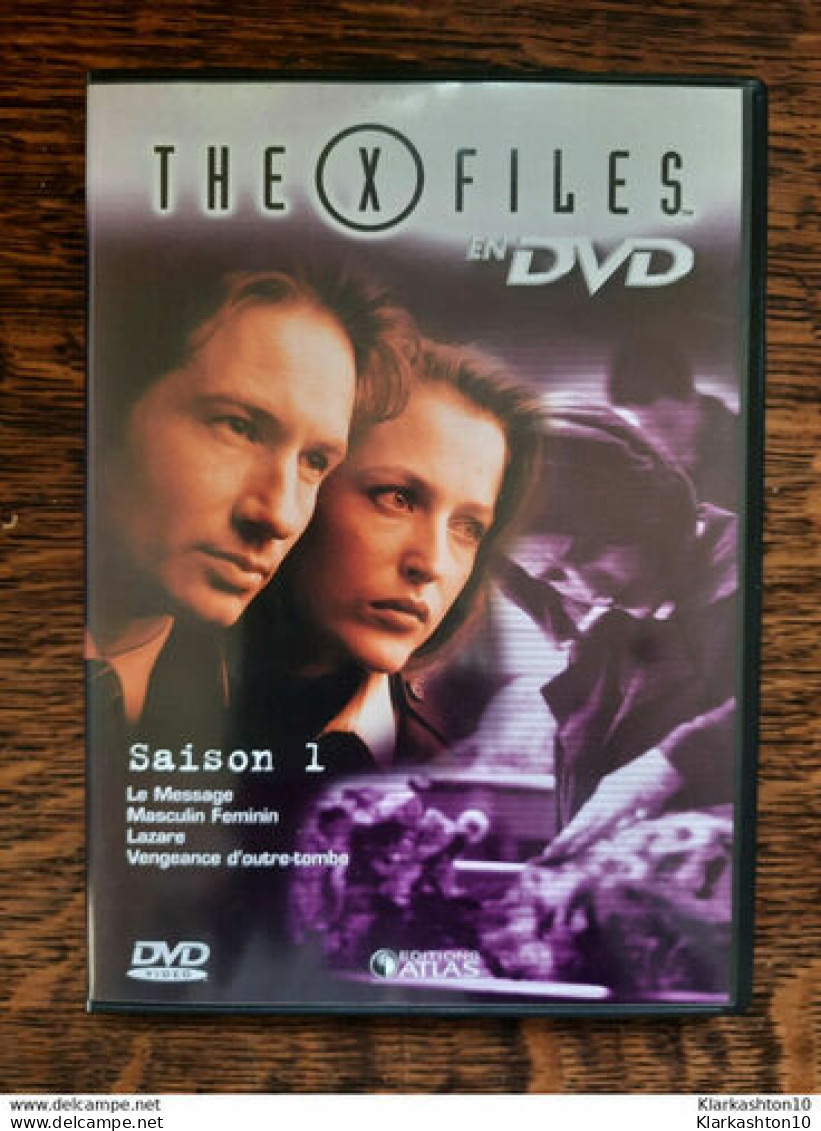 DVD - The X- Files : Saison 1 - Disc 4 - Episodes 12 13 14 Et 15 - TV-Reeksen En Programma's