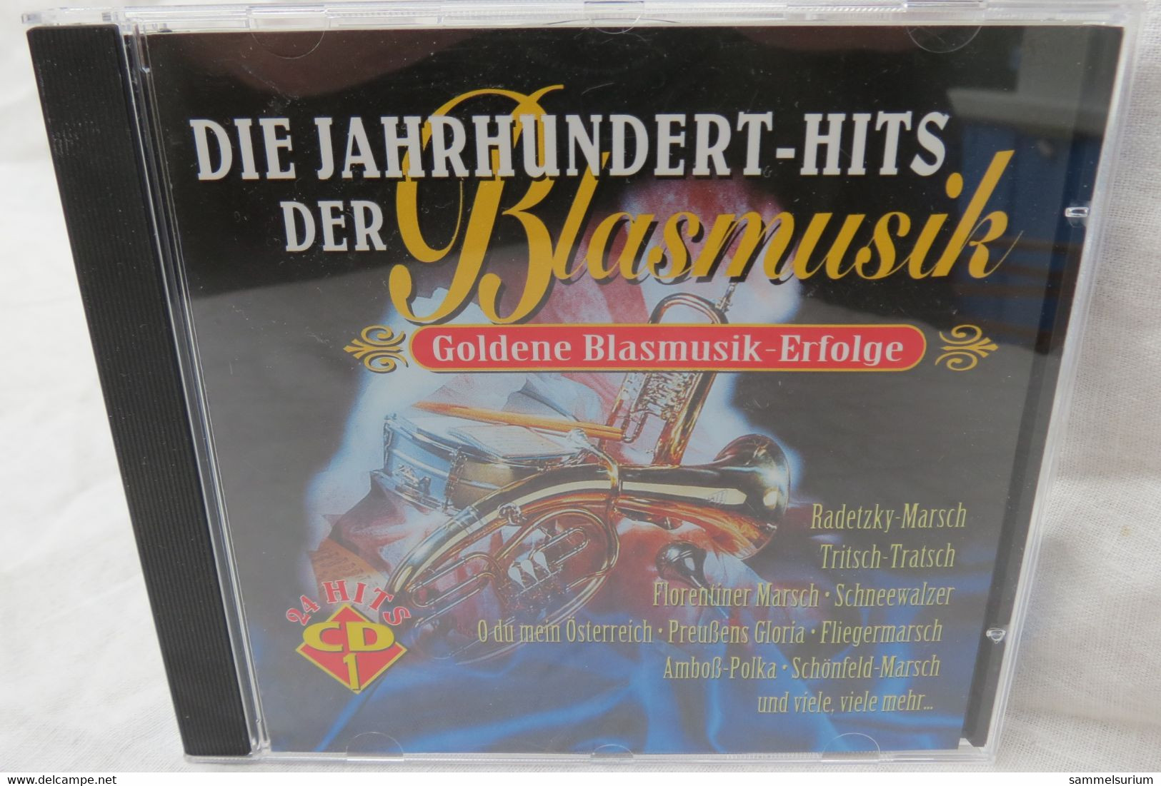 CD "Die Jahrhundert-Hits Der Blasmusik" Goldene Blasmusik-Erfolge 24 Hits, CD 1 - Strumentali