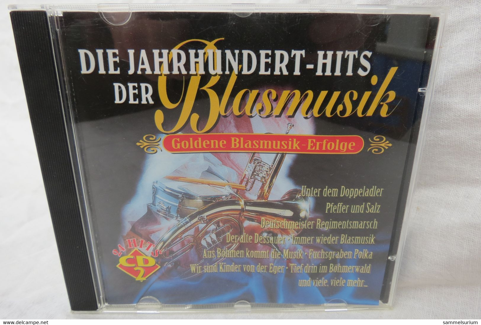 CD "Die Jahrhundert-Hits Der Blasmusik" Goldene Blasmusik-Erfolge 24 Hits, CD 2 - Instrumentaal