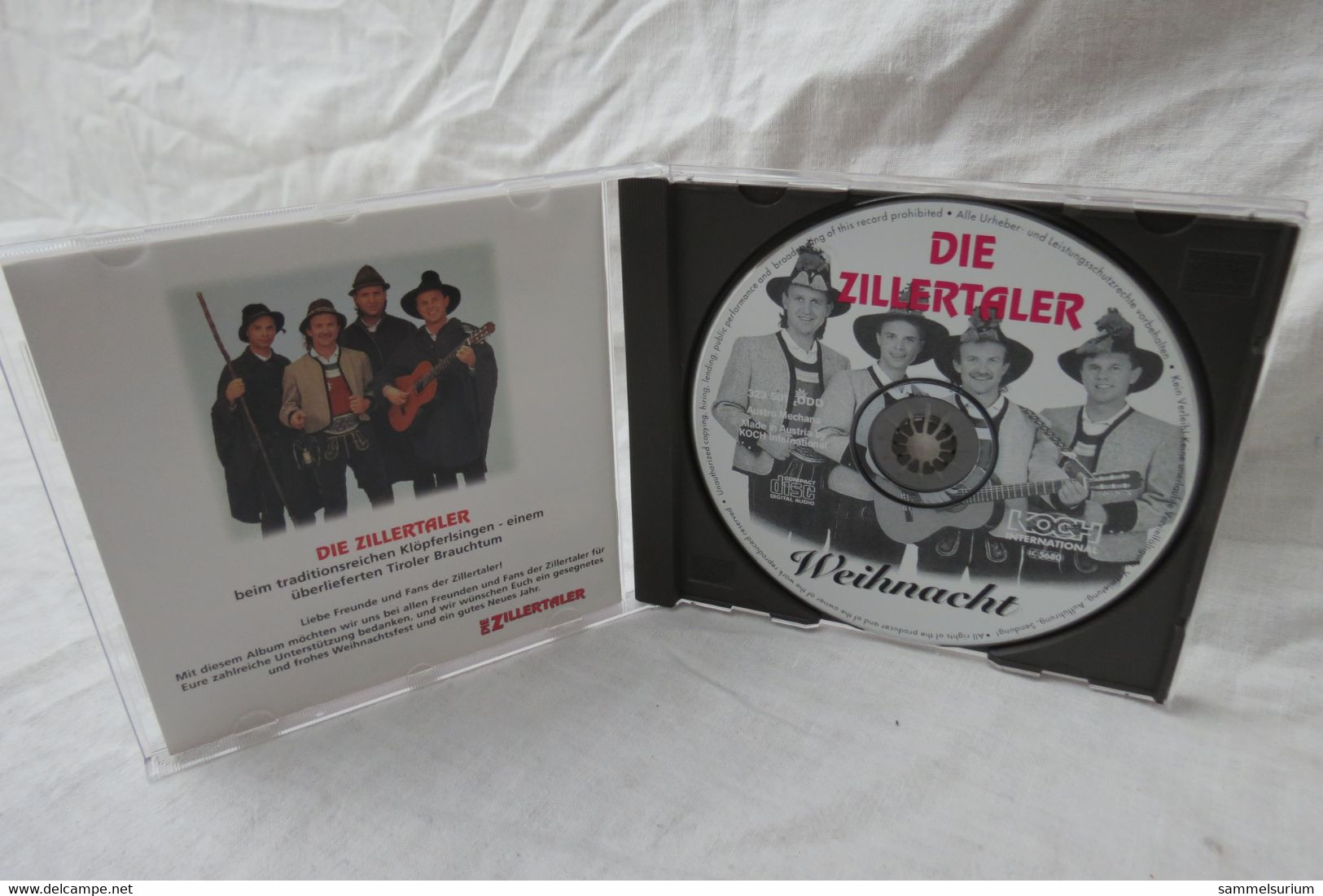 CD "Die Zillertaler" Weihnacht - Kerstmuziek