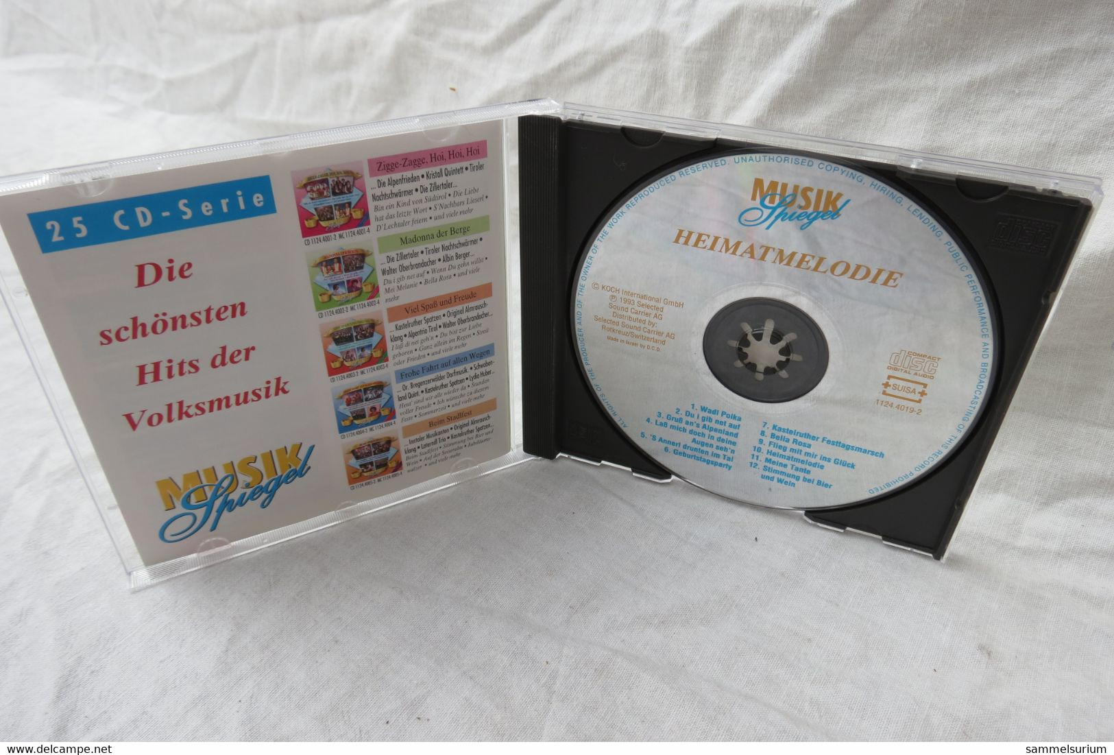 CD "Musik Spiegel Heimatmelodie" Div.Interpreten - Autres - Musique Allemande