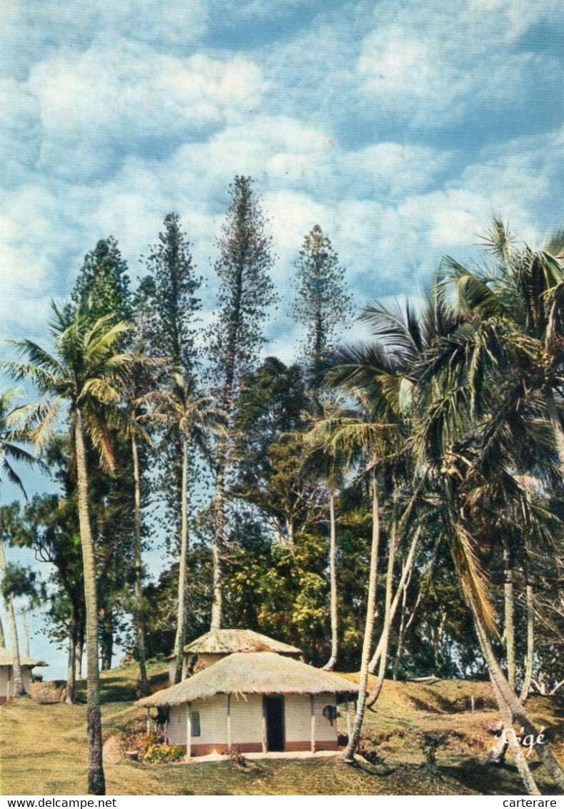 NOUVELLE CALEDONIE,NEW CALEDONIA,ex Souveraineté Française,océan Pacifique,VILLAGE BOPOPE - Nouvelle Calédonie