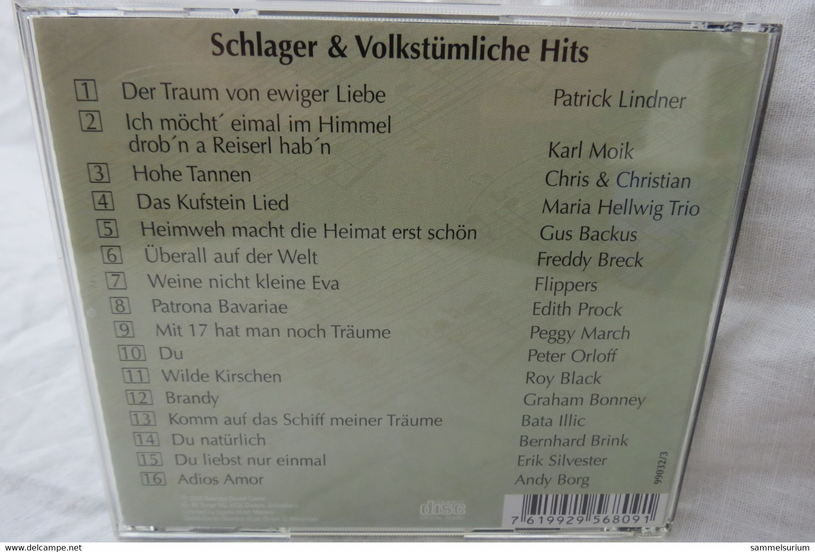 CD "Schlager & Volkstümliche Hits" Div. Interpreten - Compilations