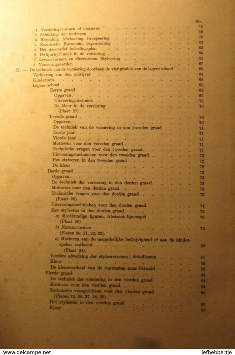 Het Teekenen In Opvoeding En Onderwijs - J. Broeders - 1933 - Handboek Tekenen / Tekenkunst Onderwijs - Pratique