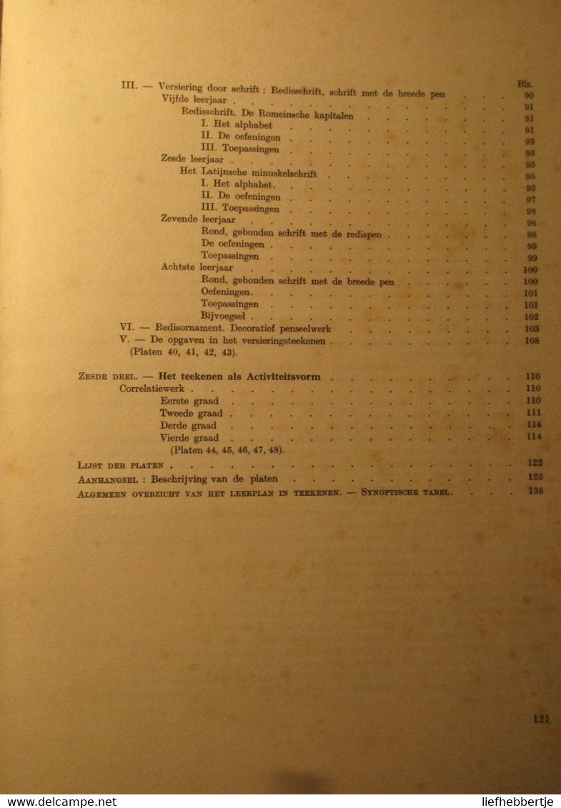 Het Teekenen In Opvoeding En Onderwijs - J. Broeders - 1933 - Handboek Tekenen / Tekenkunst Onderwijs - Pratique