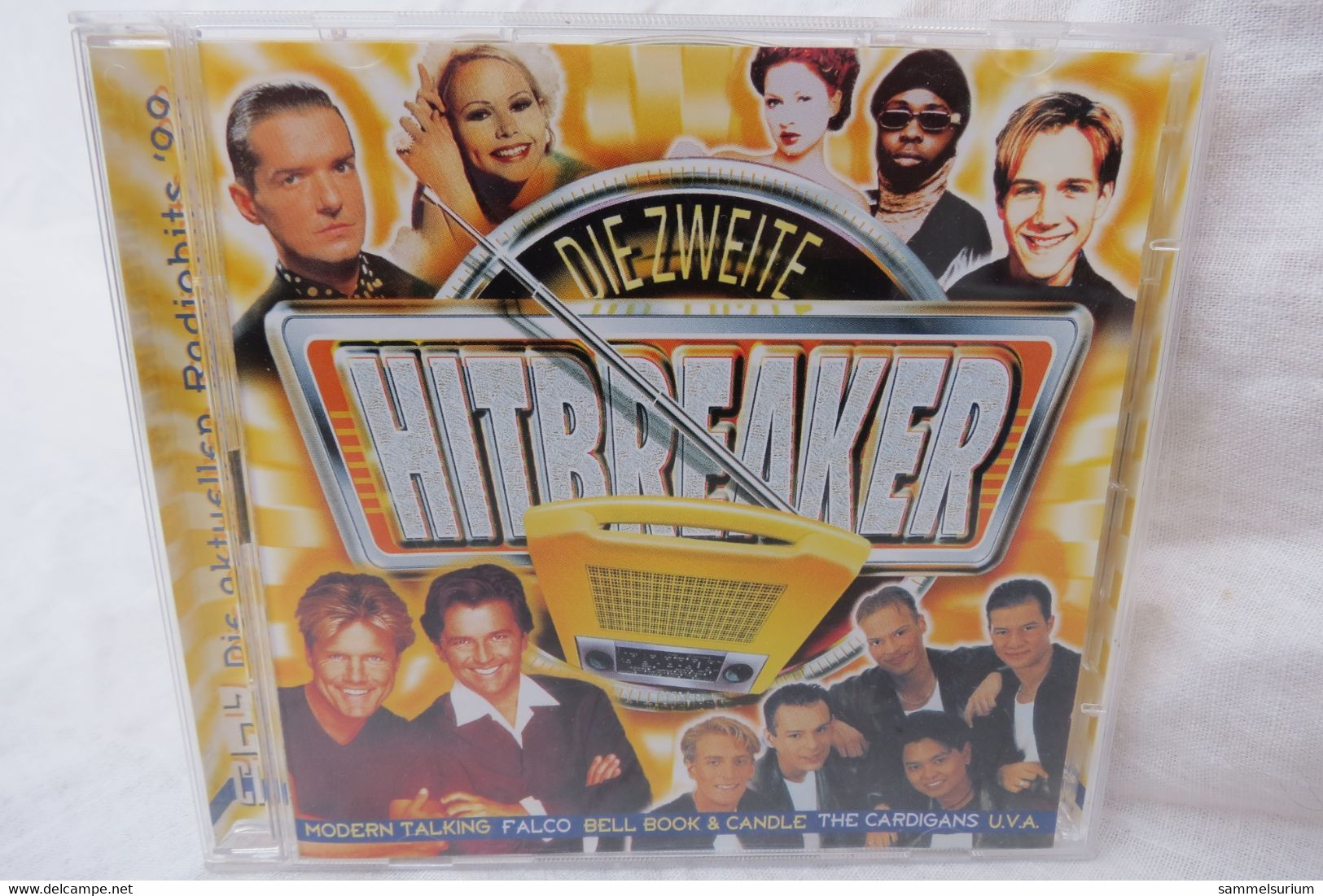 2 CDs "Die Zweite Hitbreaker" Die Aktuellen Radiohits '99 - Compilaties