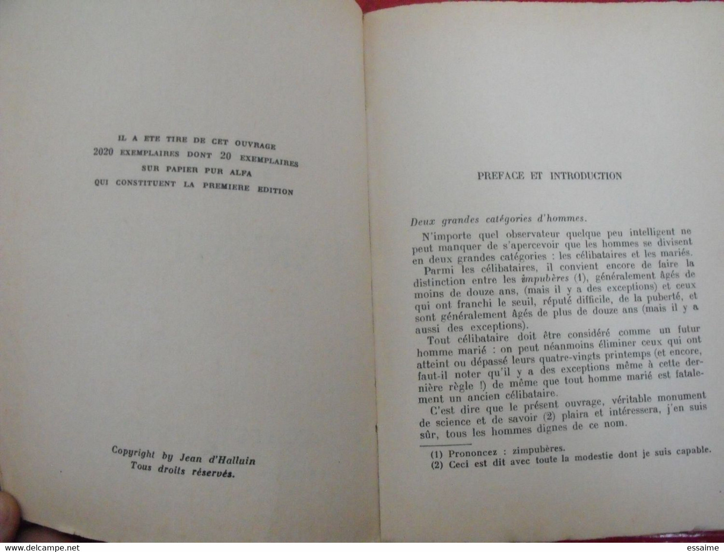 Manuel Du Parfait Mari. Pierre Alex. éditions Du Scorpion. 1959. Humour. Dédicace De L'auteur. Autographe - Humor