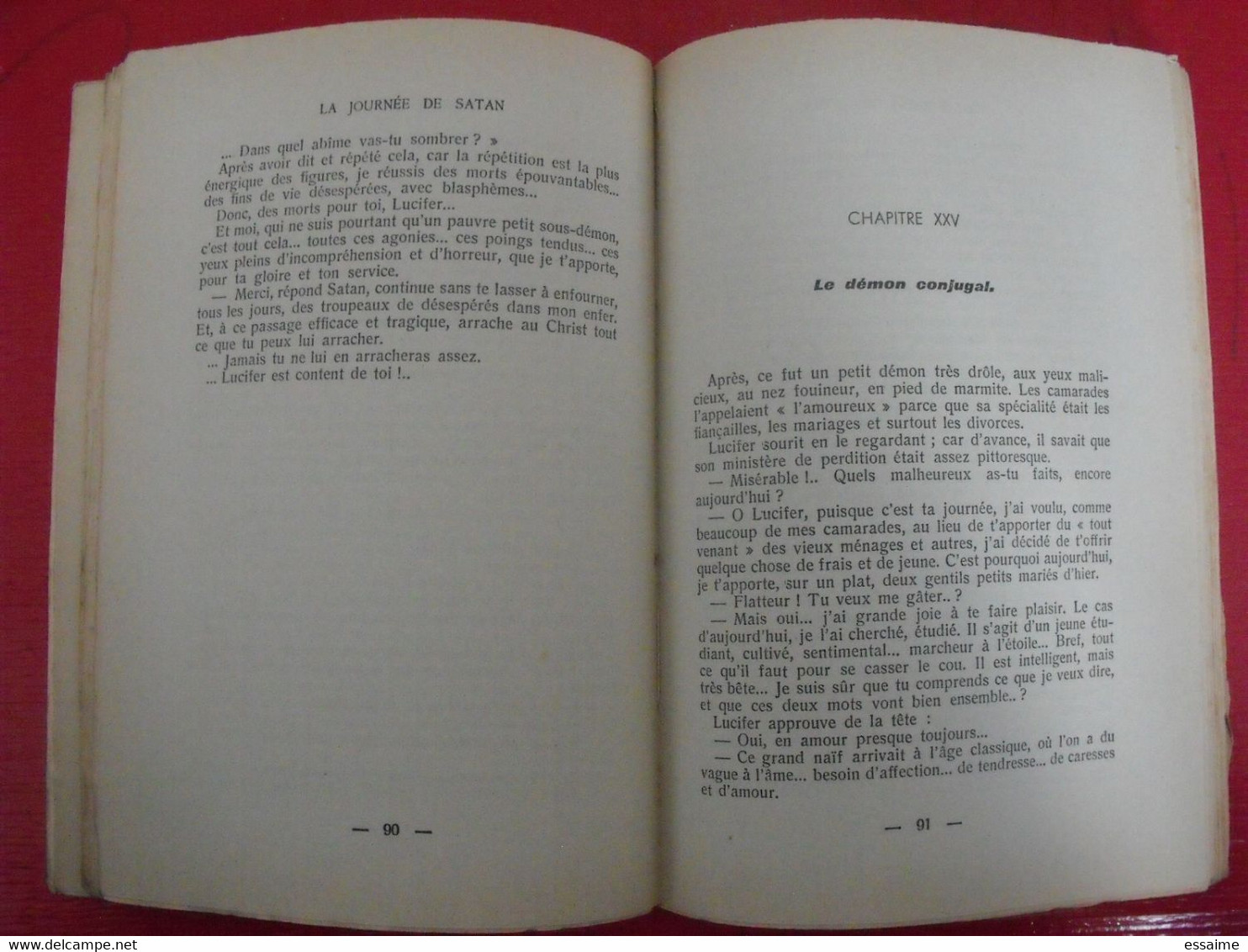 La Journée De Satan. Pierre L'Ermite. Bonne Presse 1952 - Livres Dédicacés