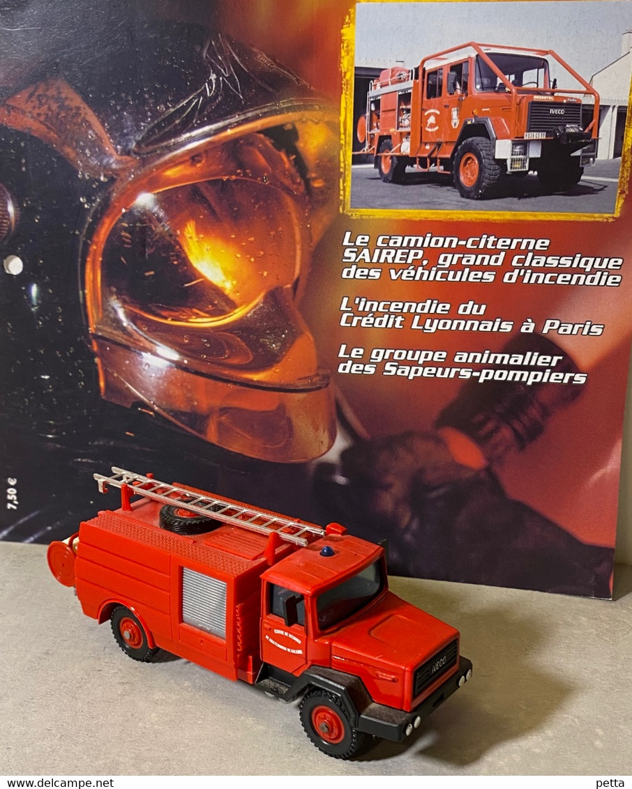 Sapeurs Pompiers De France N*2/ Camion-Citerne Rural CCR/ Solido / Avec Fascicule Sans Boîte D’origine / Vendu En L’état - Other & Unclassified