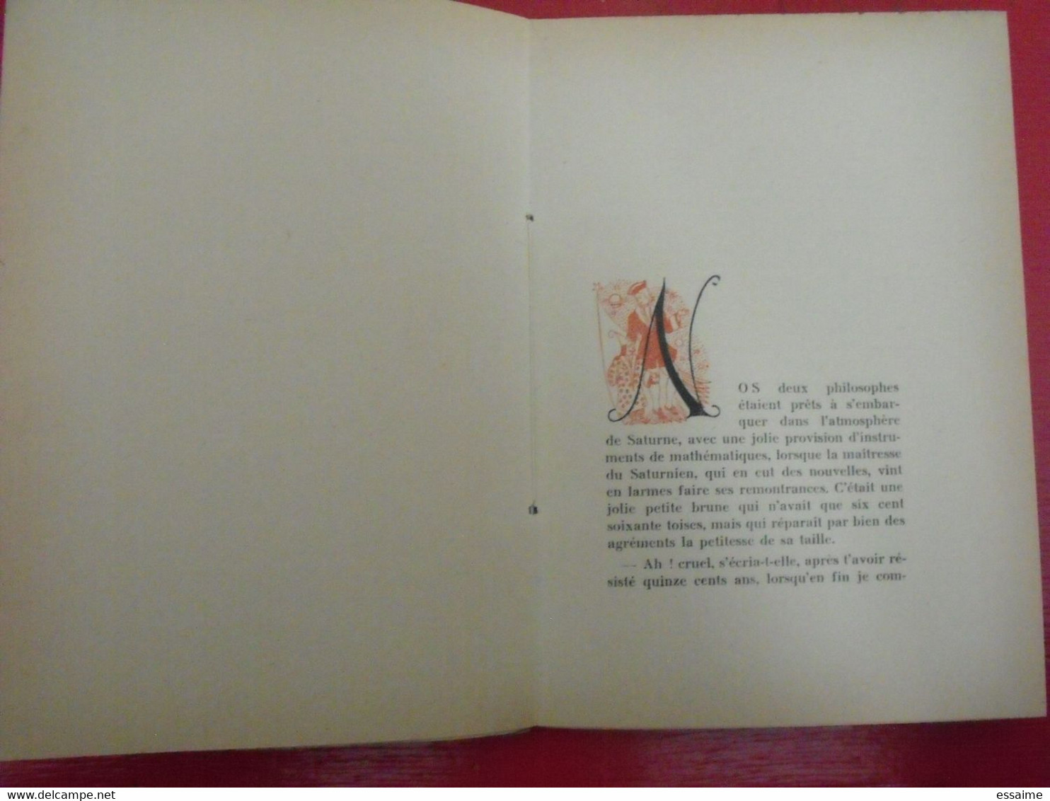 Micromegas Ou Histoire Philosophique. Voltaire. Alger éditions De L'empire 1944. - Livres Dédicacés