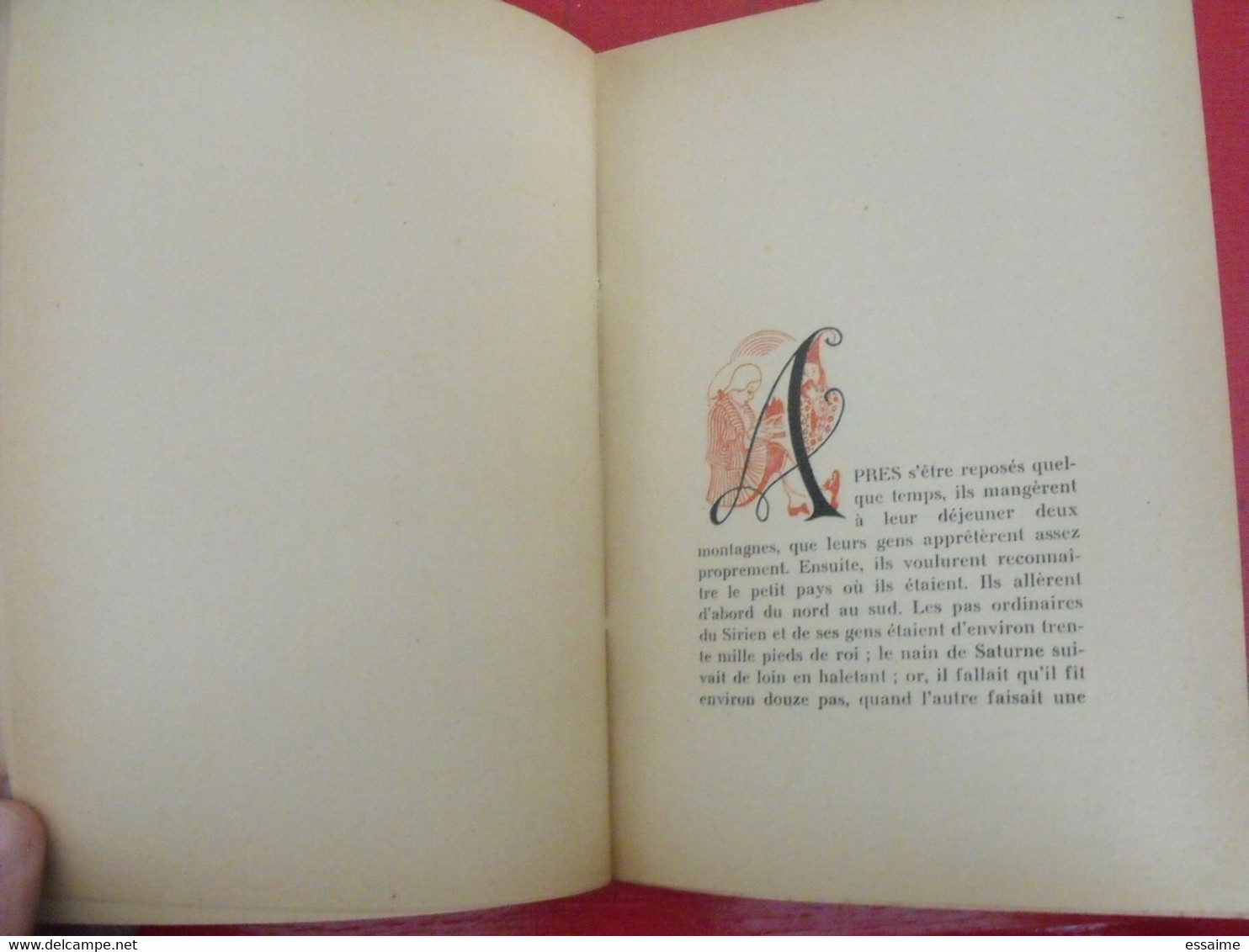 Micromegas Ou Histoire Philosophique. Voltaire. Alger éditions De L'empire 1944. - Livres Dédicacés