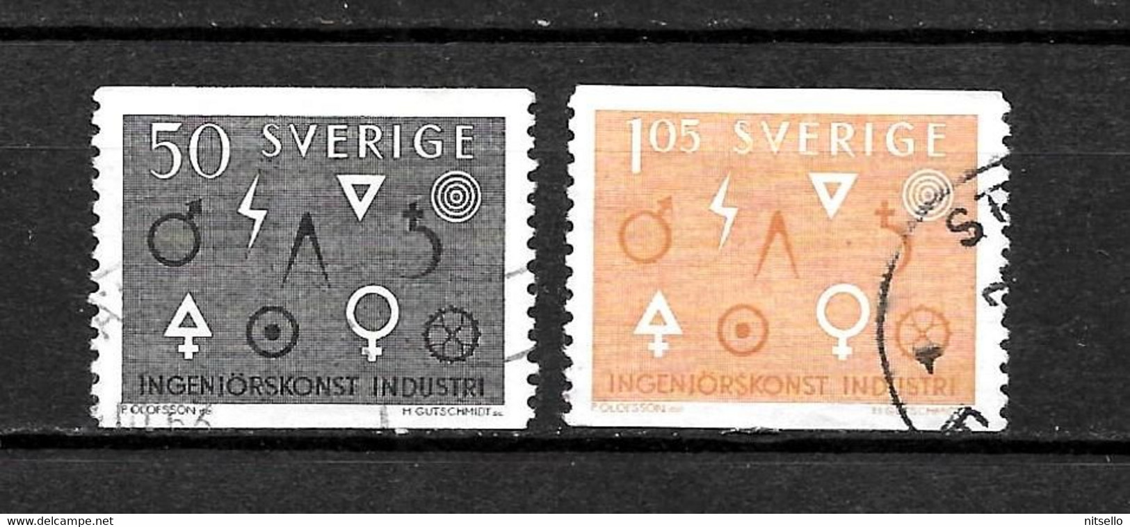 LOTE 1432  ///  SUECIA      YVERT Nº: 505/506   ¡¡¡ OFERTA - LIQUIDATION - JE LIQUIDE !!! - Used Stamps