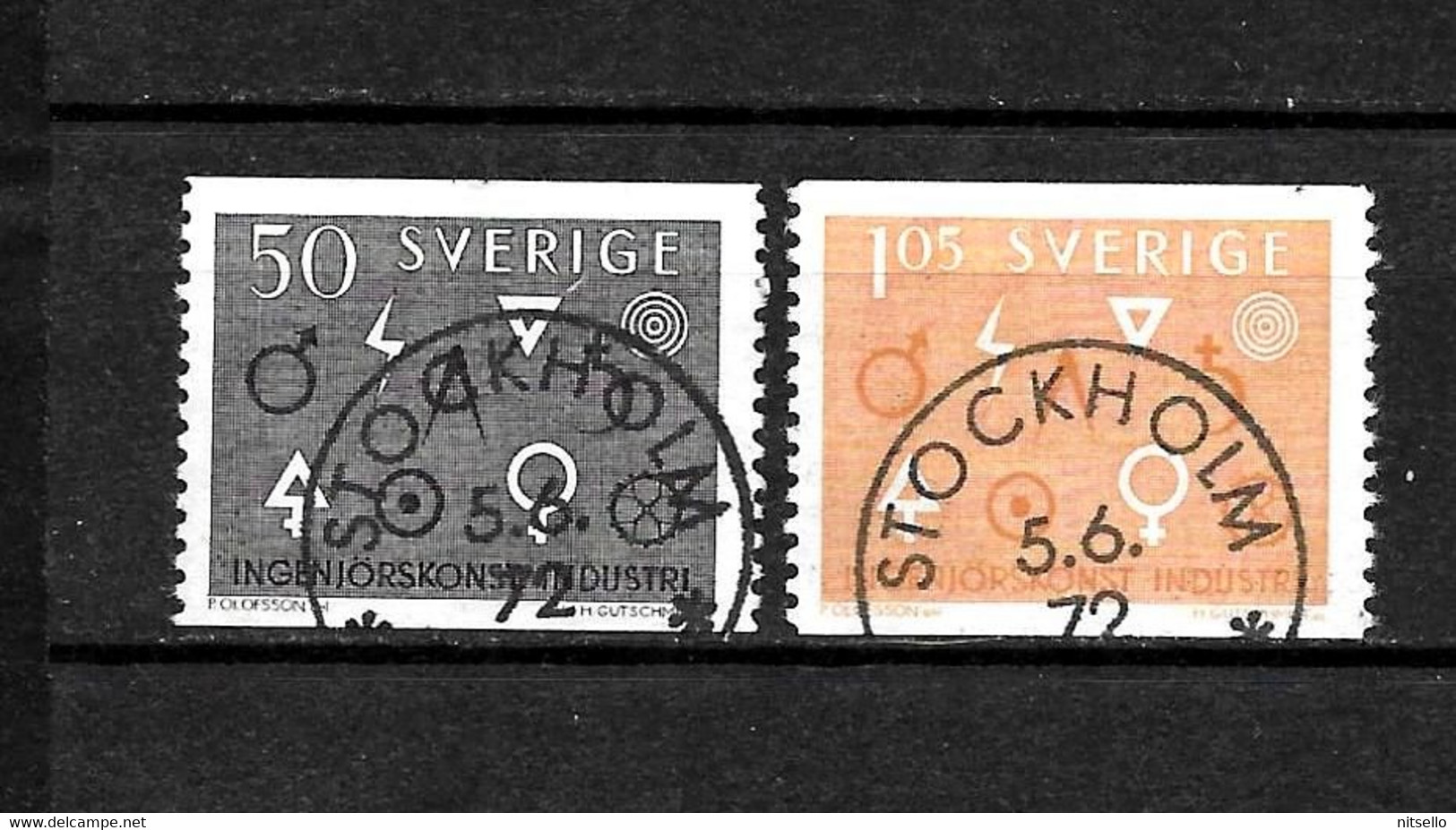 LOTE 1432  ///  SUECIA      YVERT Nº: 505/506   ¡¡¡ OFERTA - LIQUIDATION - JE LIQUIDE !!! - Used Stamps