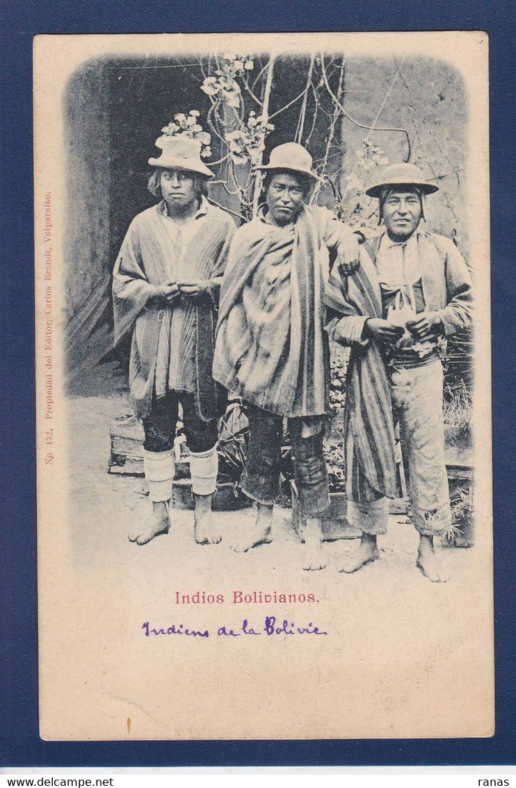 CPA Bolivie Bolivia Non Circulé Types Ethnic Indios - Bolivie