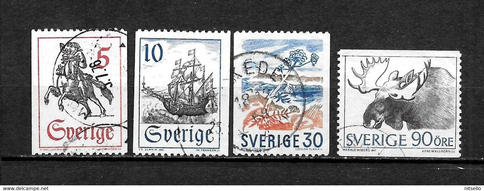 LOTE 1432  ///  SUECIA      YVERT Nº: 574/577  ¡¡¡ OFERTA - LIQUIDATION - JE LIQUIDE !!! - Used Stamps