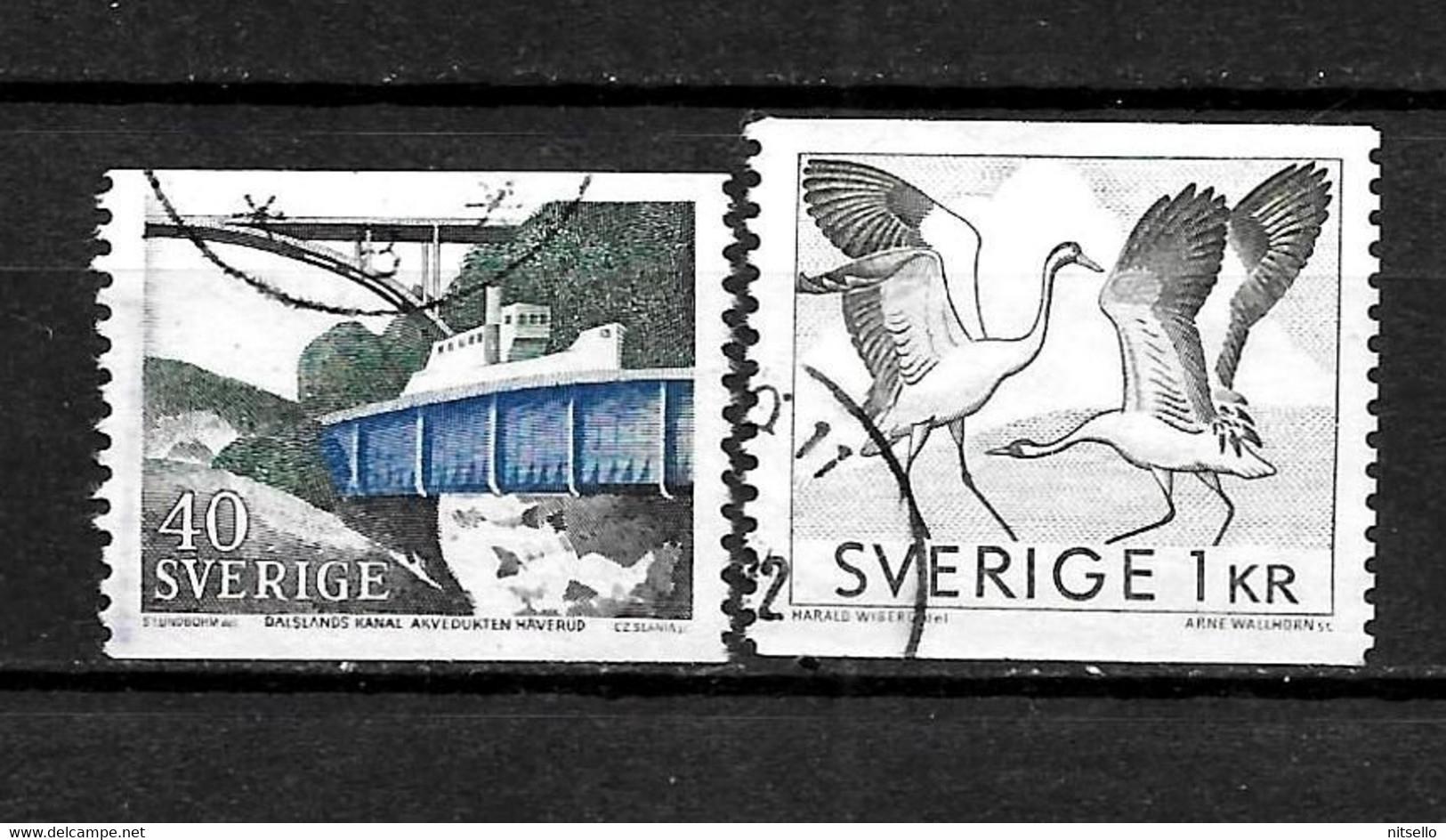 LOTE 1432  ///  SUECIA      YVERT Nº: 582/583  ¡¡¡ OFERTA - LIQUIDATION - JE LIQUIDE !!! - Used Stamps