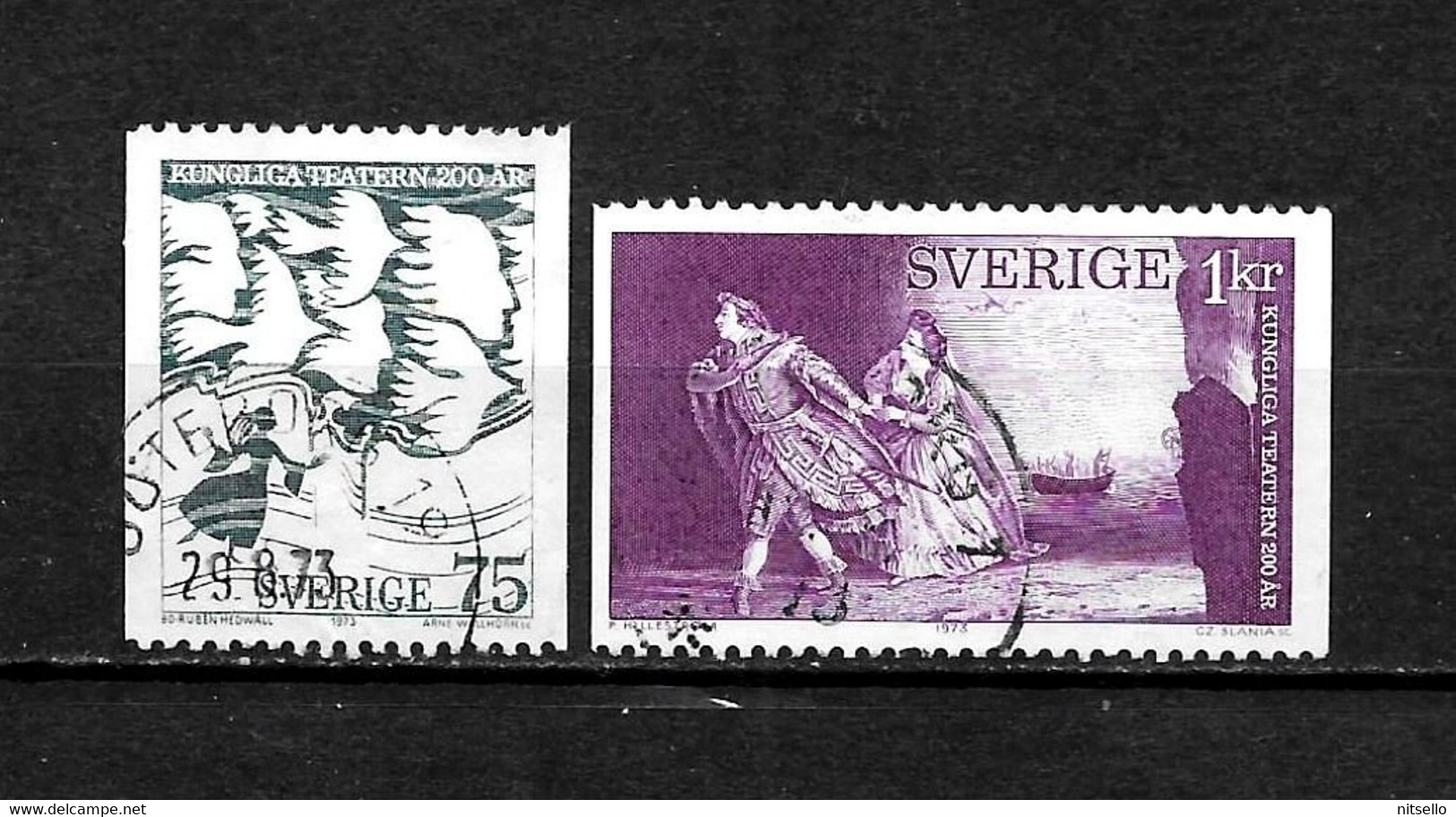 LOTE 1432  ///  SUECIA      YVERT Nº: 771/772      ¡¡¡ OFERTA - LIQUIDATION - JE LIQUIDE !!! - Used Stamps