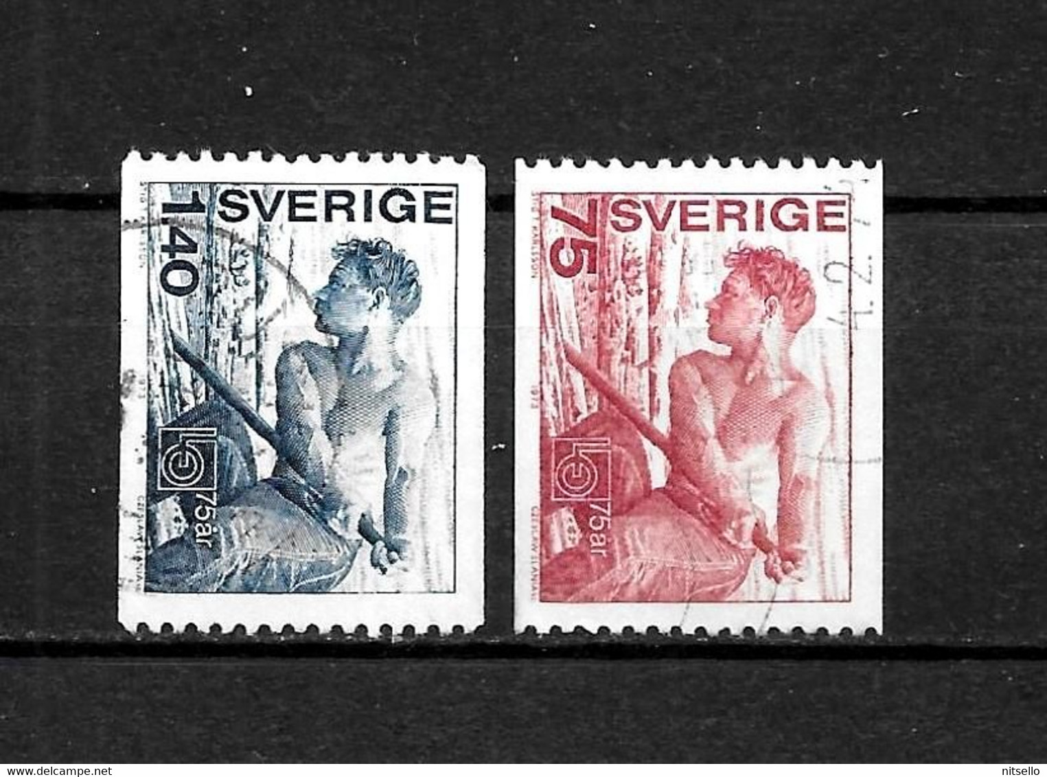 LOTE 1432  ///  SUECIA      YVERT Nº: 783/784     ¡¡¡ OFERTA - LIQUIDATION - JE LIQUIDE !!! - Used Stamps