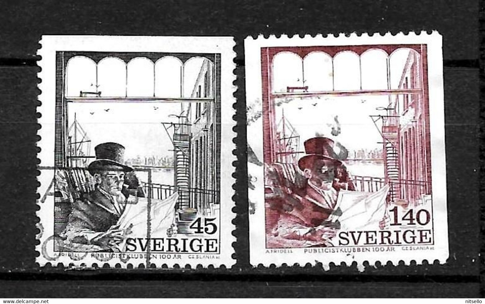 LOTE 1432  ///  SUECIA      YVERT Nº: 841/842     ¡¡¡ OFERTA - LIQUIDATION - JE LIQUIDE !!! - Used Stamps