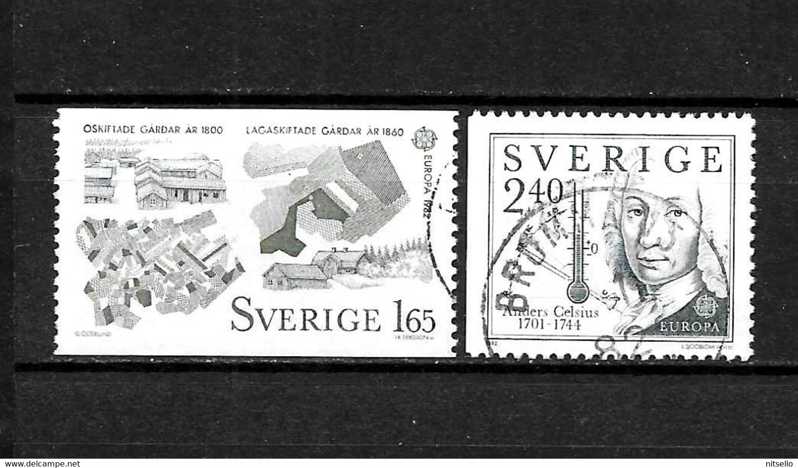 LOTE 1432  ///  SUECIA      YVERT Nº: 1169/170     ¡¡¡ OFERTA - LIQUIDATION - JE LIQUIDE !!! - Used Stamps