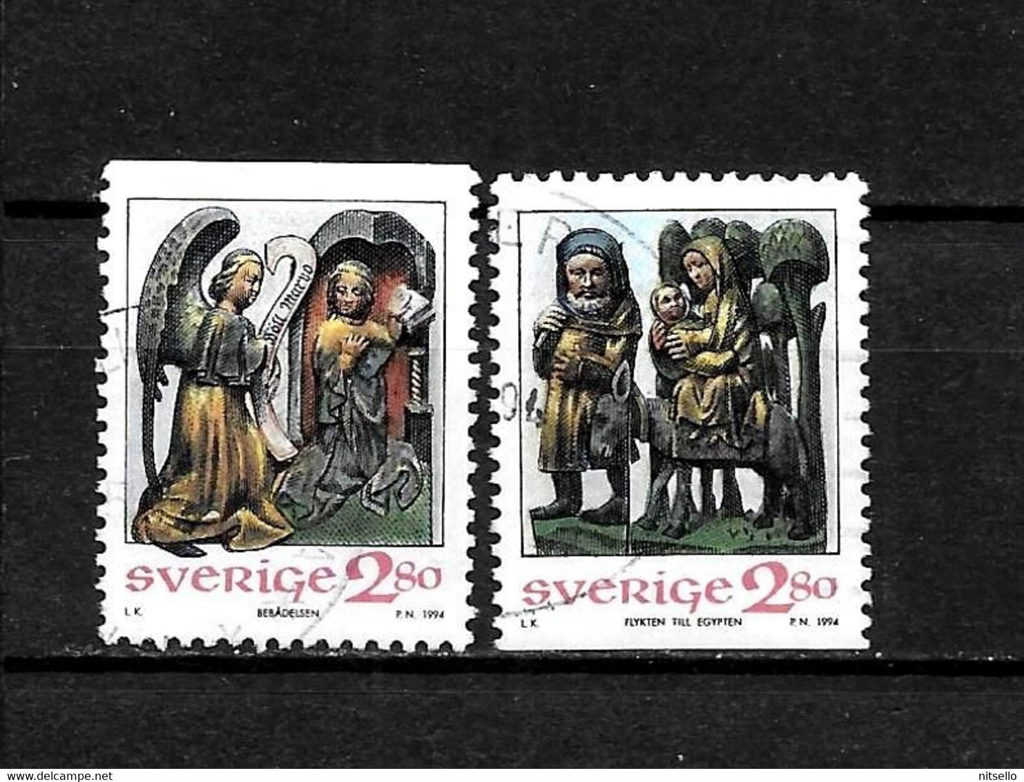LOTE 1432 A  ///  SUECIA      YVERT Nº: 1839/1840     ¡¡¡ OFERTA - LIQUIDATION - JE LIQUIDE !!! - Used Stamps