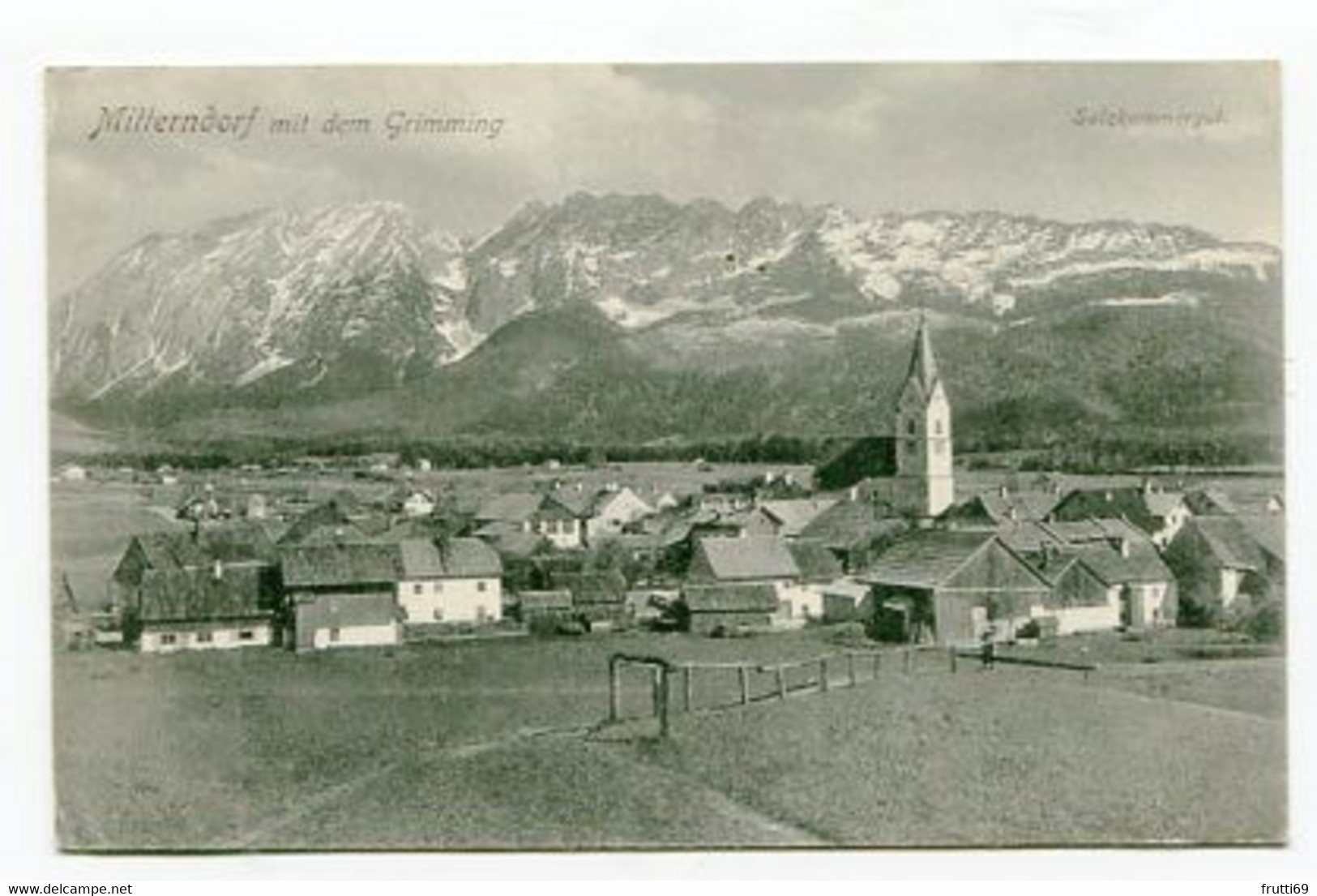 AK 052713 AUSTRIA - Mitterndorf Mit Dem Grimming - Bad Mitterndorf