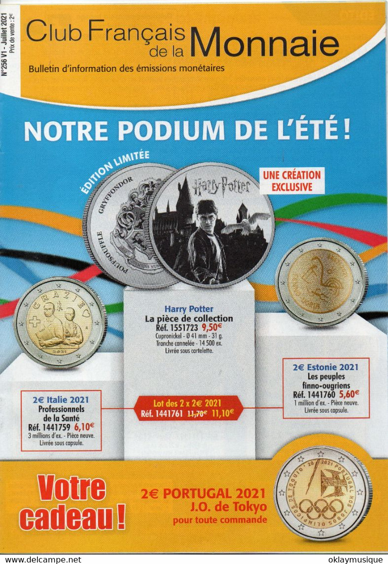 Club Français De La Monnaie N°256 - Francese