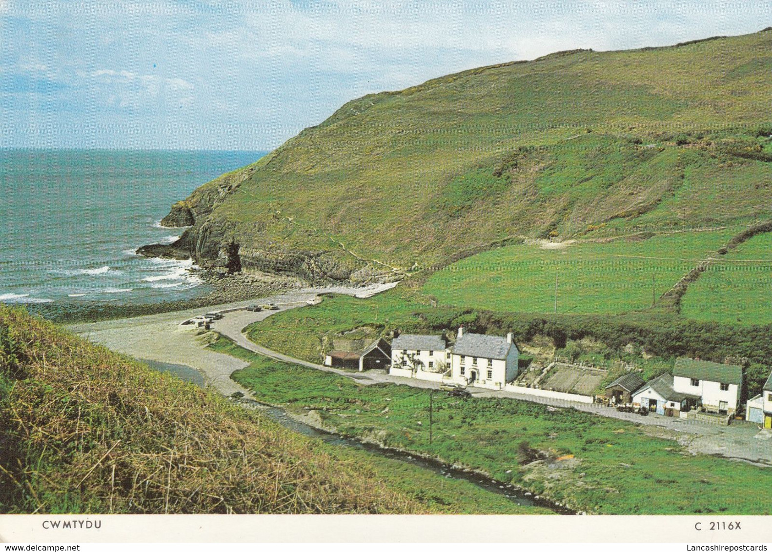 Postcard Cwmtydu Nr Aberporth & Aberaeron Cardiganshire Wales My Ref B25448 - Cardiganshire