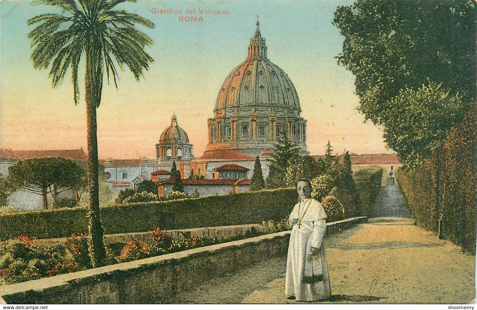 CPA Roma-Giardino Del Vaticano       L1555 - Parques & Jardines
