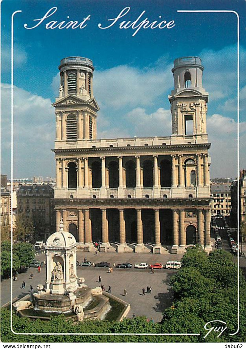 75 - Paris - Eglise Saint Sulpice - CPM - Voir Scans Recto-Verso - Churches