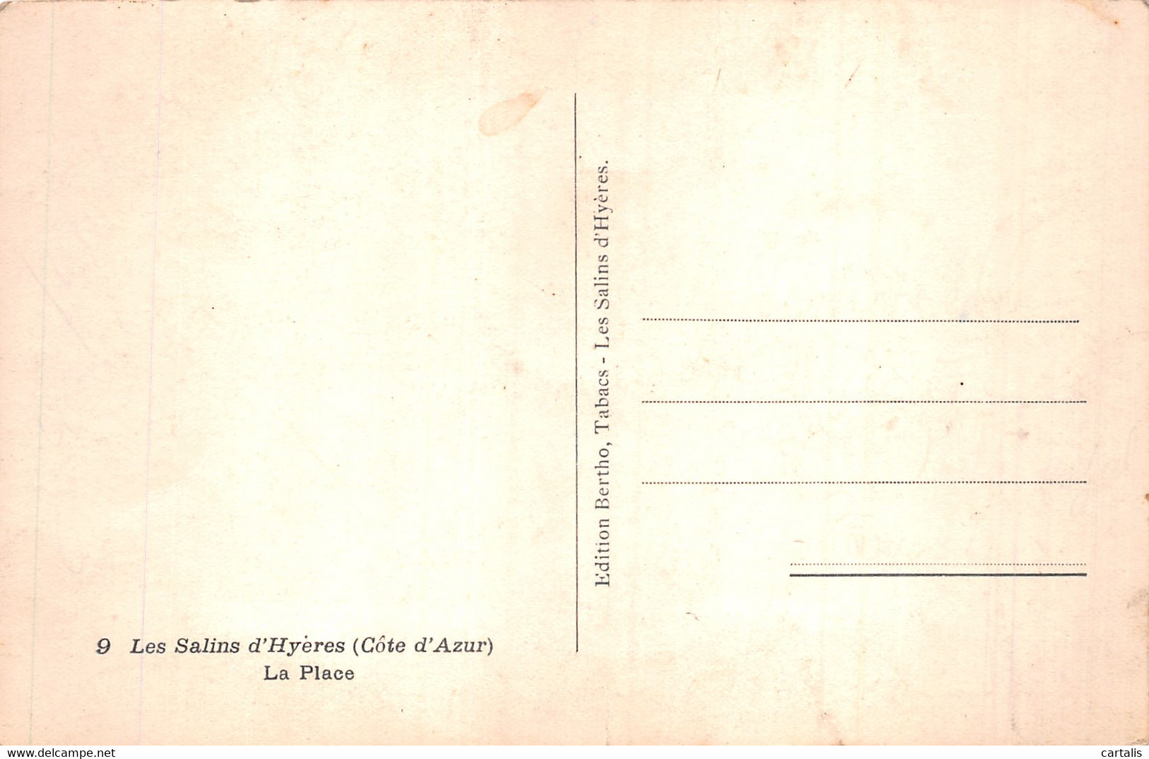 83-LES SALINS D HYERES-N°4485-G/0303 - Other & Unclassified