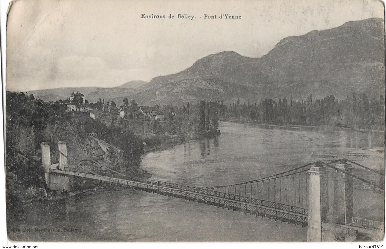 01    Belley    - Environs -  Pont D'yonne - Belley