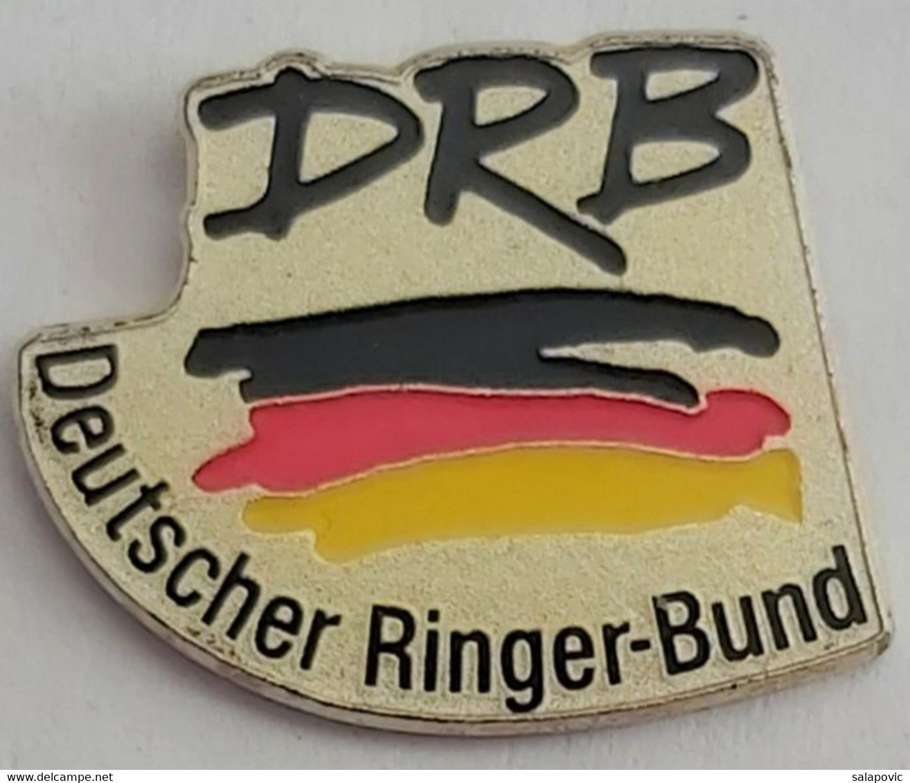 DRB Deutscher Ringer Bund Germany Wrestling Federation Association Union  PIN A7/2 - Ringen