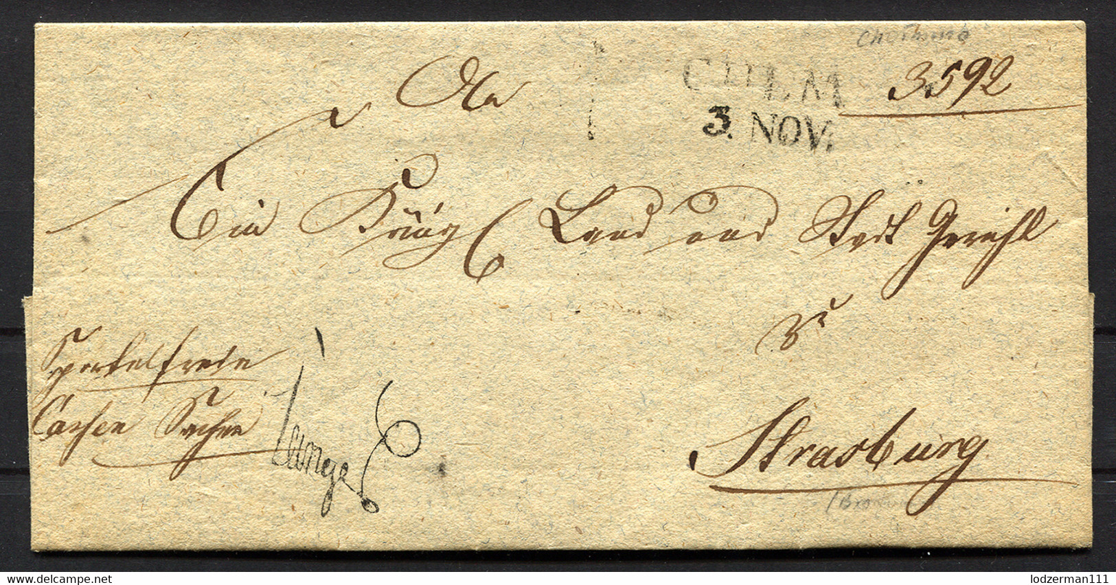 POLAND - Cover From CHELMNO To BRODNICA - ...-1860 Préphilatélie