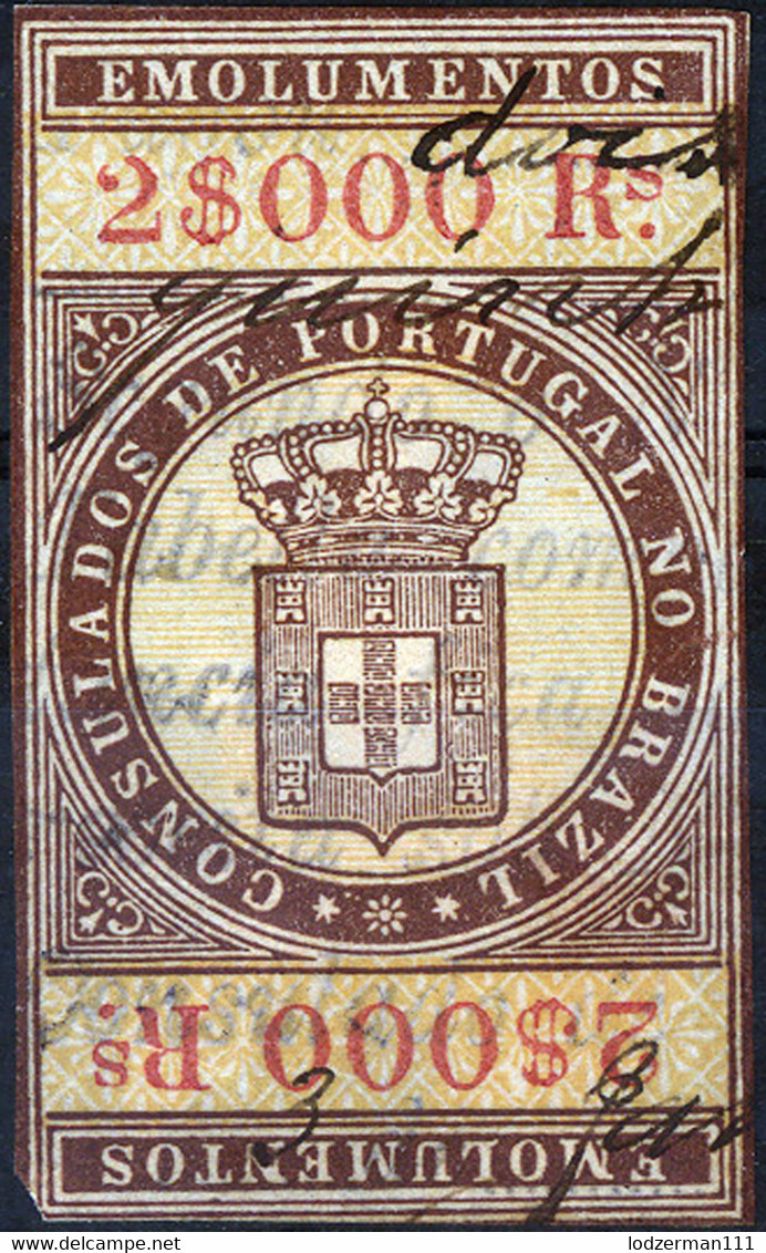 PORTUGAL Early Revenue - Consulado De Portugal No Brazil - Usati