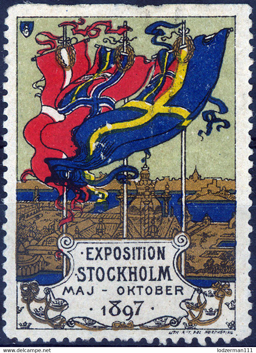 EXPO Stockholm 1897 (MNG) - Other & Unclassified