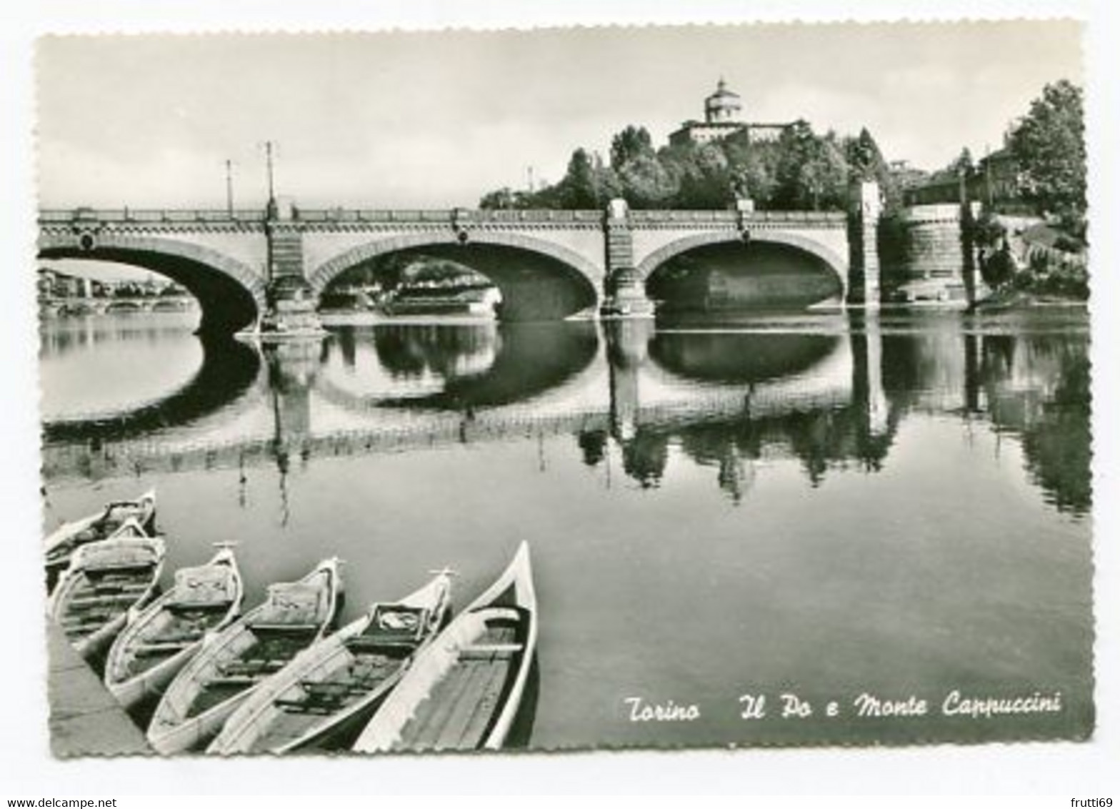 AK 052895 ITALY - Torino - Il Po E Monte Cappuccini - Fiume Po