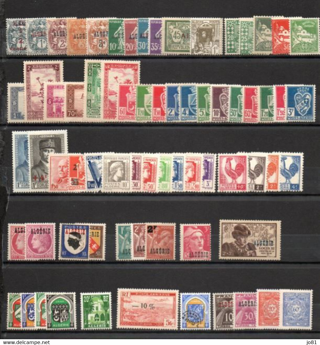 Algérie Lot De 70 Timbres Différents Neuf Sans Charnière XX MNH - Collections, Lots & Series