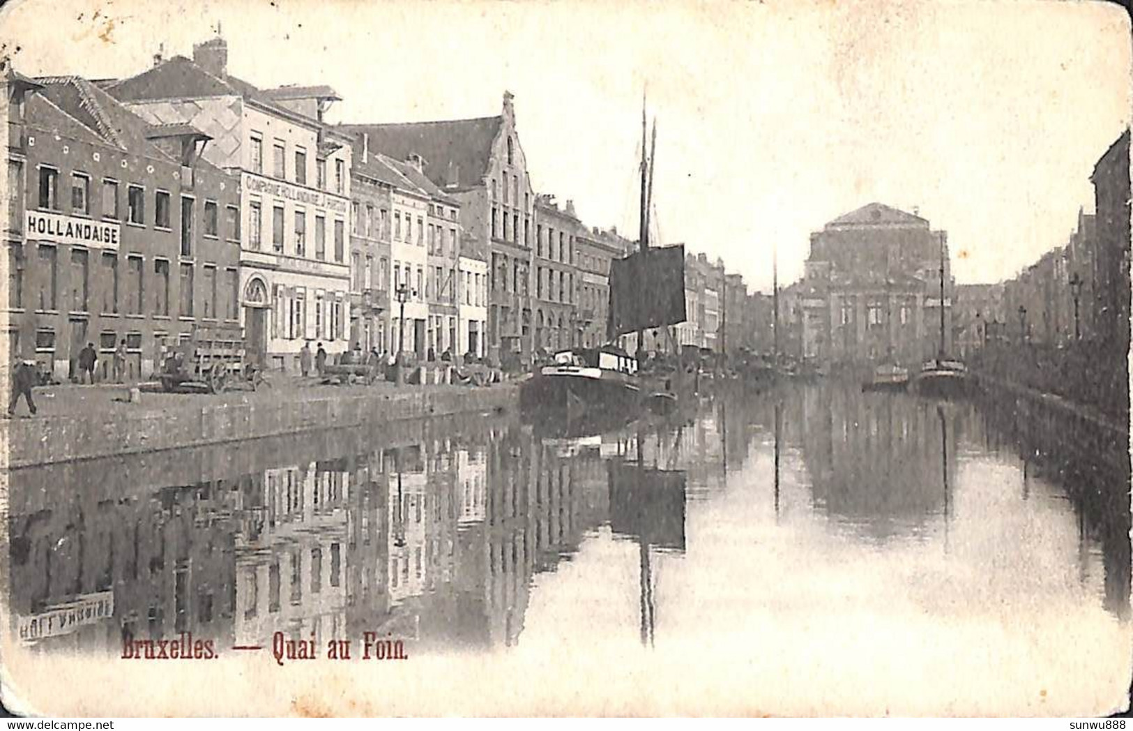 Bruxelles - Quai Au Foin ( Compagnie Hollandaise Théâtre Flamand Précurseur) - Maritime