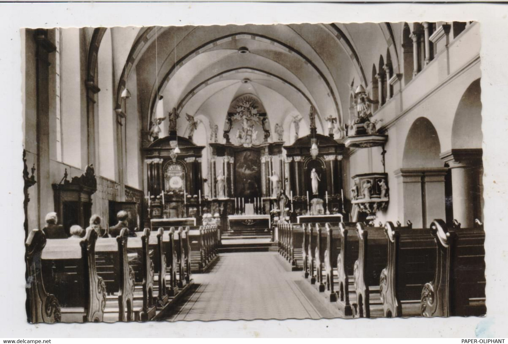 5620 VELBERT - HARDENBERG - NEVIGES, Inneres Der Klosterkirche - Velbert