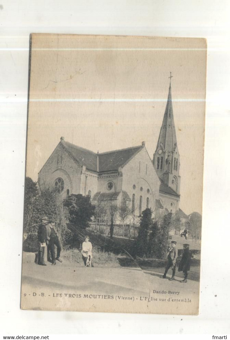 Les Trois Moutiers, L'Eglise Vue D'ensemble - Les Trois Moutiers