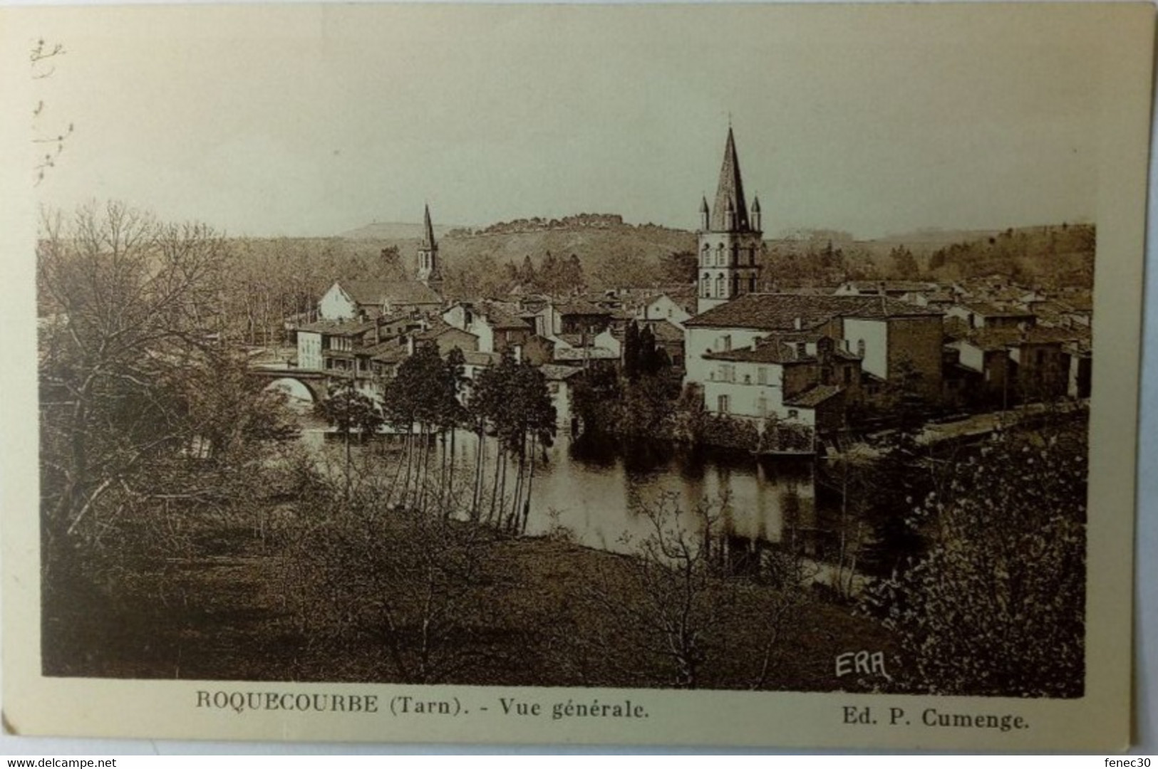 81 Roquecourbe (Tarn) Vue Générale - Roquecourbe