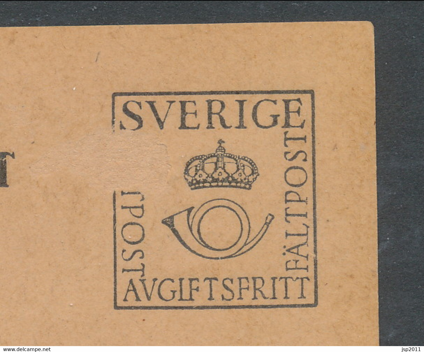 Sweden 1942, Facit # MkB 6B . For Extract Of The Electoral Register. Unused. See Description - Militärmarken