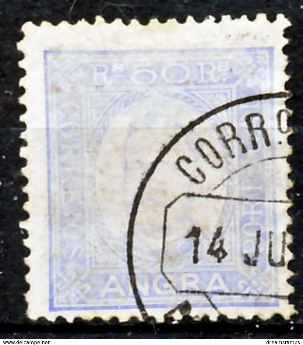 !										■■■■■ds■■ Angra 1892 AF#06 ø King Carlos Neto 50 Réis 12,5 (x0067) - Angra